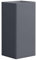 StoneArt Waschtisch Standwaschbecken aus Minealguss Design Gussmarmor Standwaschtisch LZ507 40x40cm beton-grau matt