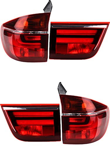 Johns, passend für BMW X5 E70 Heckleuchten Komplett Set innen + außen 04/10-06/13