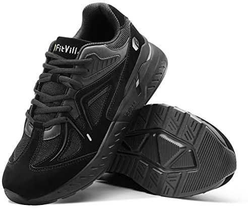 FitVille Damen Laufschuhe Extra Weit Walking Schuhe Turnschuhe Breite Sportschuhe Fitnessschuhe Bequeme Sneakers Schuhe für Plantarfasziitis