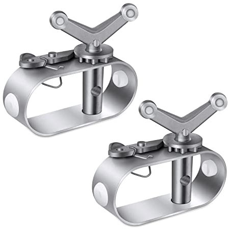 2pcs Treuil de Couverture de Piscine, Robuste Cliquet de Couverture de Piscine Tendeur de Câble de Couverture de Piscine pour Piscines Hors Sol en Hiver