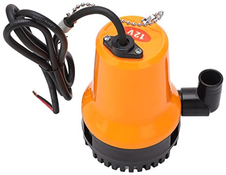 Pompa Sommersa Ad Alta Portata 3-5 M Testa 25 Mm Pompa CC per il Drenaggio delle Navi (CC 12V)