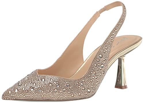 Betsey Johnson Damen Clark Pumps, Helles Gold, 37.5 EU