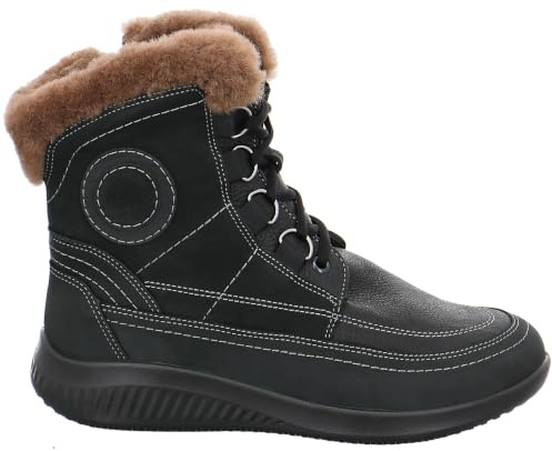 Jomos Damen Allegra 2020 Schneestiefel, schwarz, 40 EU X-Weit