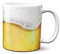 Hustling Sharks® Männertasse Mit Biermotiv - Geschenk Kaffeetasse 330ml - Spülmaschinenfest, Keramik, Weiß - Für Männer, Papa, Büro - Lustige Tasse