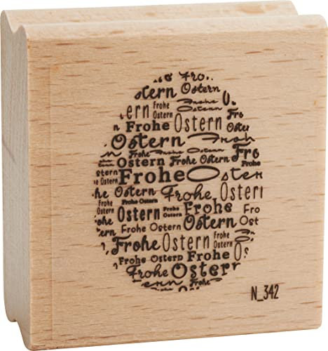 Holzstempel Frohe Ostern