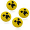 MatoSan® Lot de 4 Capuchons de Joystick compatibles avec Switch Grip Joy Con Grip Grip Switch Lite OLED Accessoires Thumb Grips Switch Capuchons de Pouce | Accessoires de Protection