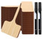 GBACHOOSE 100 Pcs Bamboo Plant Label, Wood T-Type Plant Tag, Bamboo Garden Tags with 2 Marker Pen for Garden Potted Plants (3.9x2.4inch/10x6cm)