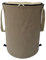 Ziurmut Trash Can, 37L Collapsible Garbage Bin, Yard Waste Bags for Camping Garden Hiking Picnics and Outdoor, Pop up Large Garden Waste Bags with Zipper Collapsible Camp Trash Can