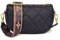 Donboly Damen Handytasche PU Leder Crossbody Bag, Umhängetasche Damen Klein Moderne Tasche mit Abnehmbarem Schultergurt (schwarz, 23 x 7,5 x 13,5 cm)