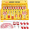 VEVOR BD-B102, 60 PCS Safety Tagout Includes Padlocks, Hasps, Tags, Nylon Ties, Expansion Kit, and Lockout Station Board, for Industrial, Electric Power, RED