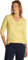 Tommy Hilfiger Damen Pullover Jersey V-Neck Strickpullover, Gelb (Citronella), XL