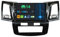 YUNTX 9 Zoll Android 14 Autoradio mit Navi Für Toyota Fortuner Hilux Revo Vigo 2004-2015 | Octa Core | 6GB 128GB | Eingebaut 4G LTE | CarPlay & Android Auto | DSP | DAB | QLED | Dual Band WiFi