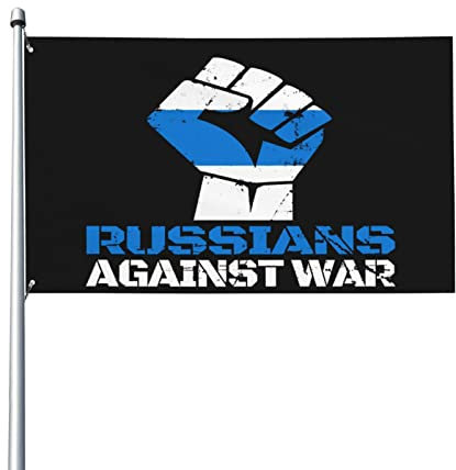 Russia libera Nuova bandiera russa contro la guerra Bandiera da giardino per tutte le stagioni Banner da giardino per bandiere da giardino per decorazioni da esterno