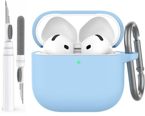 AhaStyle Hülle für AirPods 4 (2024) Mit Reinigungsstift