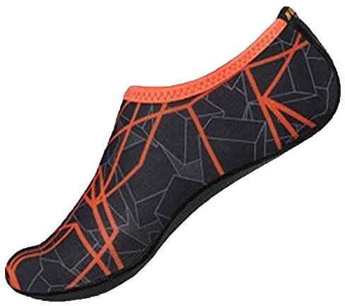 Damen Herren BarfußSchuhe Yoga Schuhe - Leichtgewicht GemüTlich Trainers Fitnessschuhe Mit Weich Dicke Sohle Schnell Trocknend Badeschuhe Fashion Workout Freizeitschuhe Sicherer FußHalt