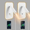 2 pièces Liseuse Applique Murale LED avec Port usb et Type C, Liseuse de Chevet Dimmable en continu, 3W+9W 3000K Liseuse Tete de Lit pour chambre à coucher, salon (blanc)
