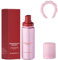 Spray fixateur de maquillage poudre fondante,finition ultra-lisse, spray fixateur de maquillage hydratant,fini effet peau de verre pour un teint éclatant, tenue du maquillage jusqu'à 12 heures (1PCS)