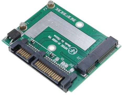 6Gbps MSATA SSD Drive to 6.3 cm SATA3 Converter For Laptops Hard Drive Bay 6.3 cm SATA3 Converter Hard Drive Solution