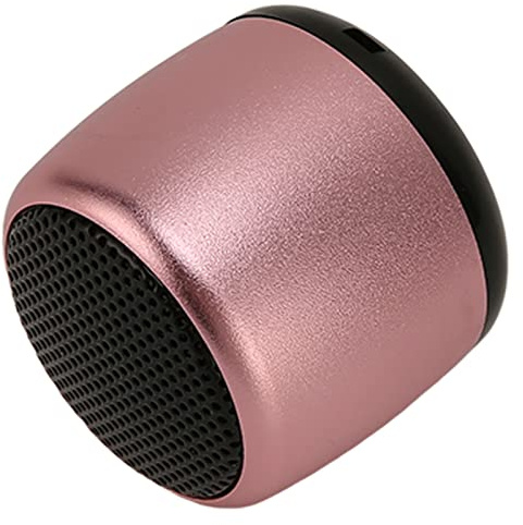 EIMSOAH Bluetooth-Lautsprecher, Schwerer Subwoofer, USB Wiederaufladbar, Tragbarer Kabelloser Metalllautsprecher für Telefon, Tablet, PC, Kraftvoller Sound für Jedermann und überall, Kompaktes