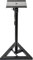 Ibiza SST02 - LTC - Support colonne Multi-usage réglable en hauteur de 78-130cm, charge max. 20kg avec deux set de pieds, caoutchouc et pointe/Pour enceintes, jeux de lumière, projecteur, etc.