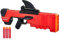 NERF Roblox MM2: Shark Seeker Dart Blaster, Haifischflossen-Grundierung, 3 Mega-Darts, Code zum Entsperren im Spiel Virtual Item