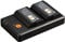DMW-BLK22 Full Coded (2 Pieces) Rechargeable Battery and Dual Charger Compatible with DC-S5 DC-S5KK Camera, Sigma BP-61 Battery as DMW-BTC15