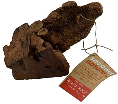 Second Nature All Natural Tree Root Dog Chew Enriched with Olive Oil - Durable, Safe, Long Lasting Dog Chews for Aggressive Chewers & Teething Puppy Chews - Medium (300g - 500g)