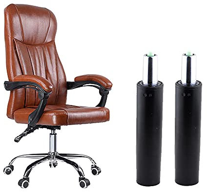 ZREBZYR Gasfeder Für Bürostuhl- Bürostuhl Gasdruckfeder Länge 145 mm,Bürostuhl Gasdruckfeder Länge175mm für Drehstuhl, Gamingstuhl, Bürostuhl Netz,Schwarz,Level4,175mm
