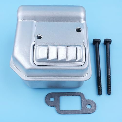 Werkzeugzubehör Schalldämpferauspuff-Bolzen-Dichtungsset for STIHL MS180 018 017 MS170 MS180C MS170C MS 170 180 Kettensäge-Schalldämpfer-Ersatzteil