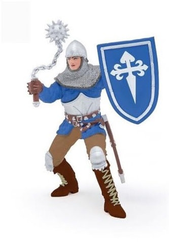 Papo - Figur Ritter mit Hammer, Mehrfarbig (39819)
