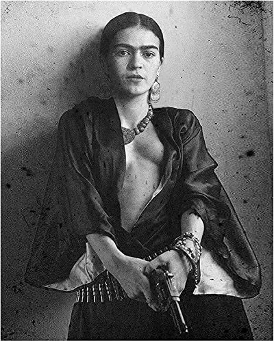 Frida Kahlo Leinwandposter mexikanischer Künstler Wanddekoration Frida Kahlo Drucke auf Leinwand mexikanischer Künstler Wohnkultur Leinwand Gemälde für Wohnzimmer, kein Rahmen,30x45cm