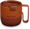 Klean Kanteen Rise - Taza de acero inoxidable con tapa abatible 14 oz, diseño de esmalte otoñal