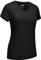 EKLENTSON Ladies Gym Top UPF 50+ Sun Protection V-Neck Short Sleeve Top Quick Dry Workout Yoga T-Shirts Black,M