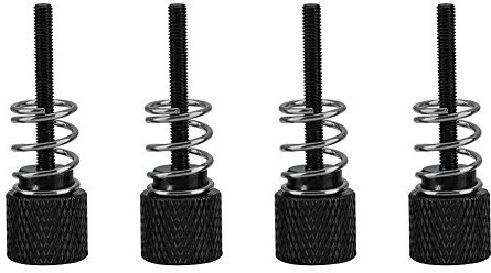 Zunate Tornillo de Bloque de Refrigeración por Agua de CPU, 4 Tornillos de Fijación de CPU de Aluminio para Bloque de Agua de CPU con Rosca M3, Tornillo de Cabeza de Refrigeración por (Negro)