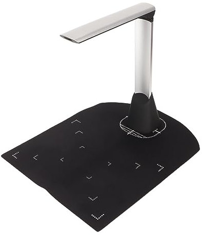 8MP Overhead Dokumentenscanner, Tragbare USB Dokumentenkamera mit Einer Auflösung von 3264 X 2448 für Windows, Echtzeit Dokumentenscanner Zum Unterrichten von Lernbelegen Im Büro