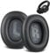 HoneTeak Ersatz-Ohrpolster für JBL Live E65BTNC,650BTNC,660BTNC,750NC,Duet NC,JBL Kopfhörer Ohrpolster mit weicherem Leder, Over-Ear Kopfhörer mit Memory Foam (Schwarz)