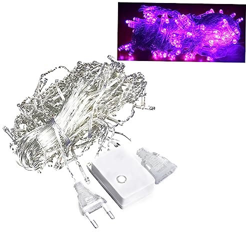Housoutil Weihnachtsdeko Schnur Led Lichtschlauch Lichterketten Draussen Dekorative Lichter Violett Christmas Decorations