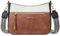 BOSTANTEN Damen Umhängetasche Klein, Damen Handtasche PU Leder Schultertasche für Frauen Crossbody Bag mit verstellbarem Farbigem Riemen