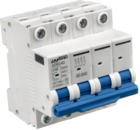 Jandei - Interruptor magnetotérmico curva C 4P 40A