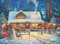 Buffalo Games Chuck Pinson – Winter's Oasis – 1000-teiliges Puzzle für Erwachsene, herausforderndes Puzzle, perfekt für Spieleabende, fertige Puzzle-Größe ist 26,75 x 19,75 cm