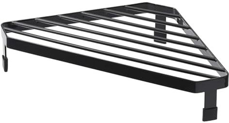 Lwaviwer Spülbecken-Abtropfgestell, beschichteter Stahl, Küchenschwammhalter, Werkzeug, Eckspüle, Schwammabtropfer, Schwarz