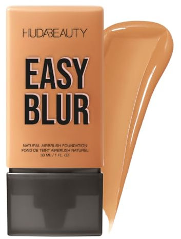 HUDABEAUTY ORIGINAL | Easy Blur Natural Airbrush Foundation | 30 ml | by Bella | (430N GINGERBREAD, 30 ml (1 Pack)