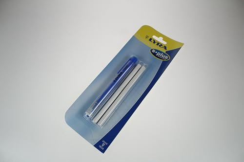LYRA L7438101 Lot de 4 porte-mines avec gomme et 2 mines de rechange sous blister