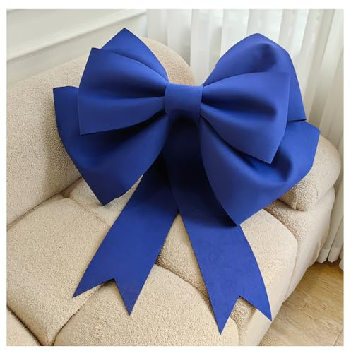 Lazo extra grande de Navidad, lazo decorativo gigante para fiestas | El lazo decorativo agrega un ambiente festivo a regalos, puertas, árboles de Navidad y celebraciones.