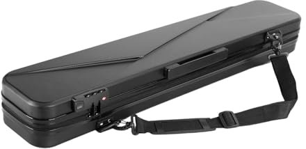 Ronyme Billard-Pool-Queues-Koffer, Tragetasche, Behälter, tragbare Aufbewahrungstasche, Schutztasche für von Billardspielen auf Reisen, Passwort Schwarz