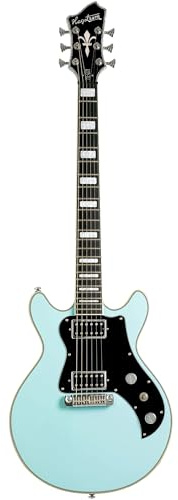 Hagstrom Megin Aged Sky Blue - E-Gitarre