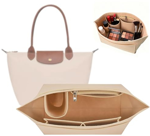 Organizer für Longchamp Tasche,Organizer für Longchamp Pliage S,Taschen Organizer für Longchamp S,Geldbörsen-Organizer für Longchamp,Filz Taschenorganizer mit mehreren Taschen,Handtaschen Organizer