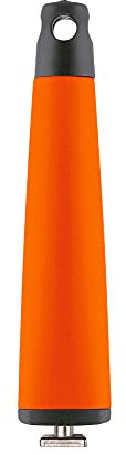 CASTEY - Mango Desmontable de Fundix, Aluminio, Color Naranja, para Sartén, Wok o Cazo de la Colección Castey Induction, Sistema Rosca de Fijación de Seguridad