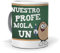 Taza Nuestro Profe Mola un Huevo | Regalo Original y Gracioso para Profesores y Profesoras | Con Pulsera Sorpresa y Caja de Caramelos de Broma | Ideal para Fin de Curso, Navidad o Cumpleaños