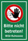 Melis-Folienwerkstatt Schild Wild-Ruhezone - 30x20cm - 3mm Hartschaum – 20 VAR S00359-017-E